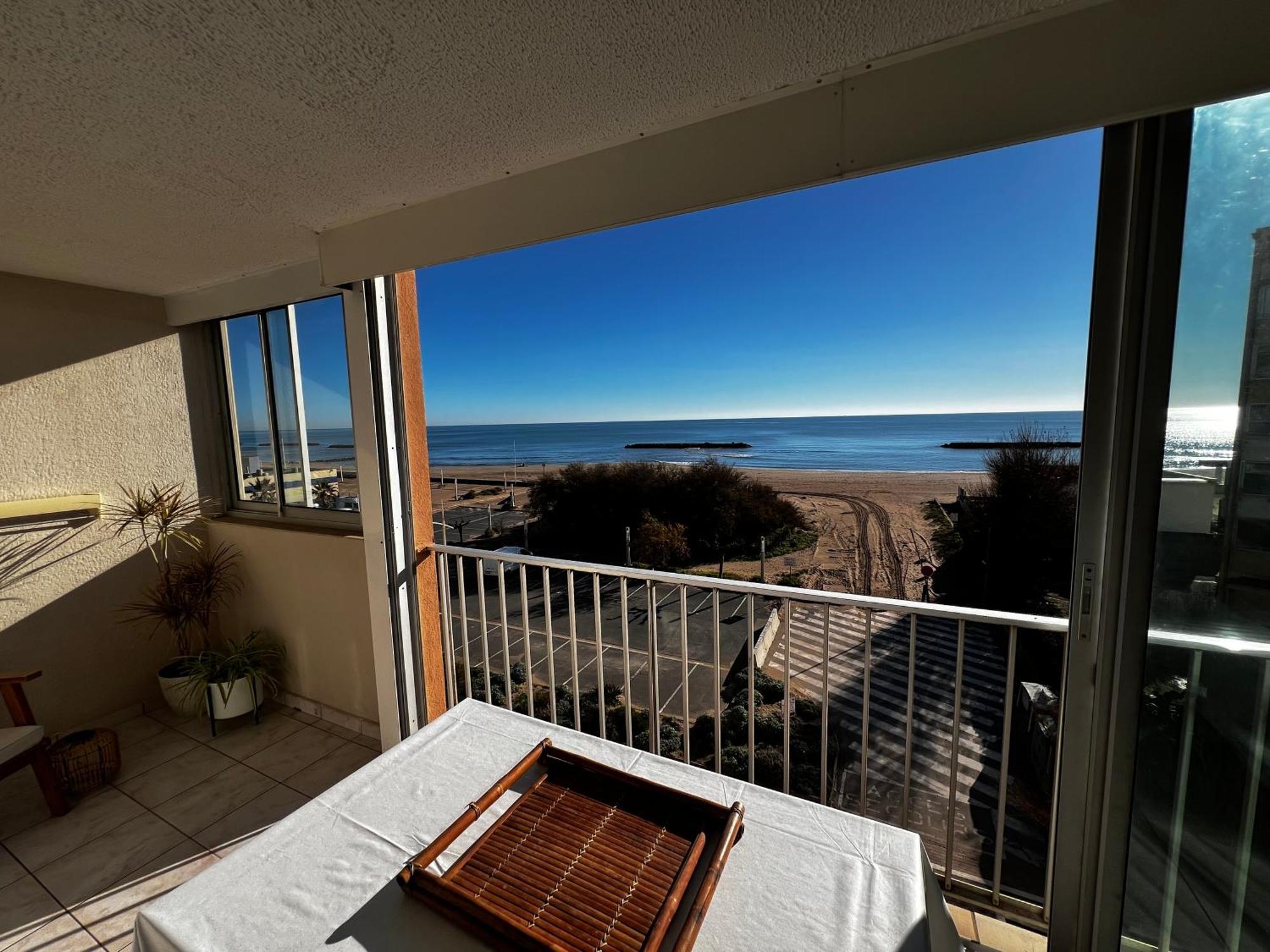 Appartement Vue Mer Valras Plage Valras-Plage Exterior foto