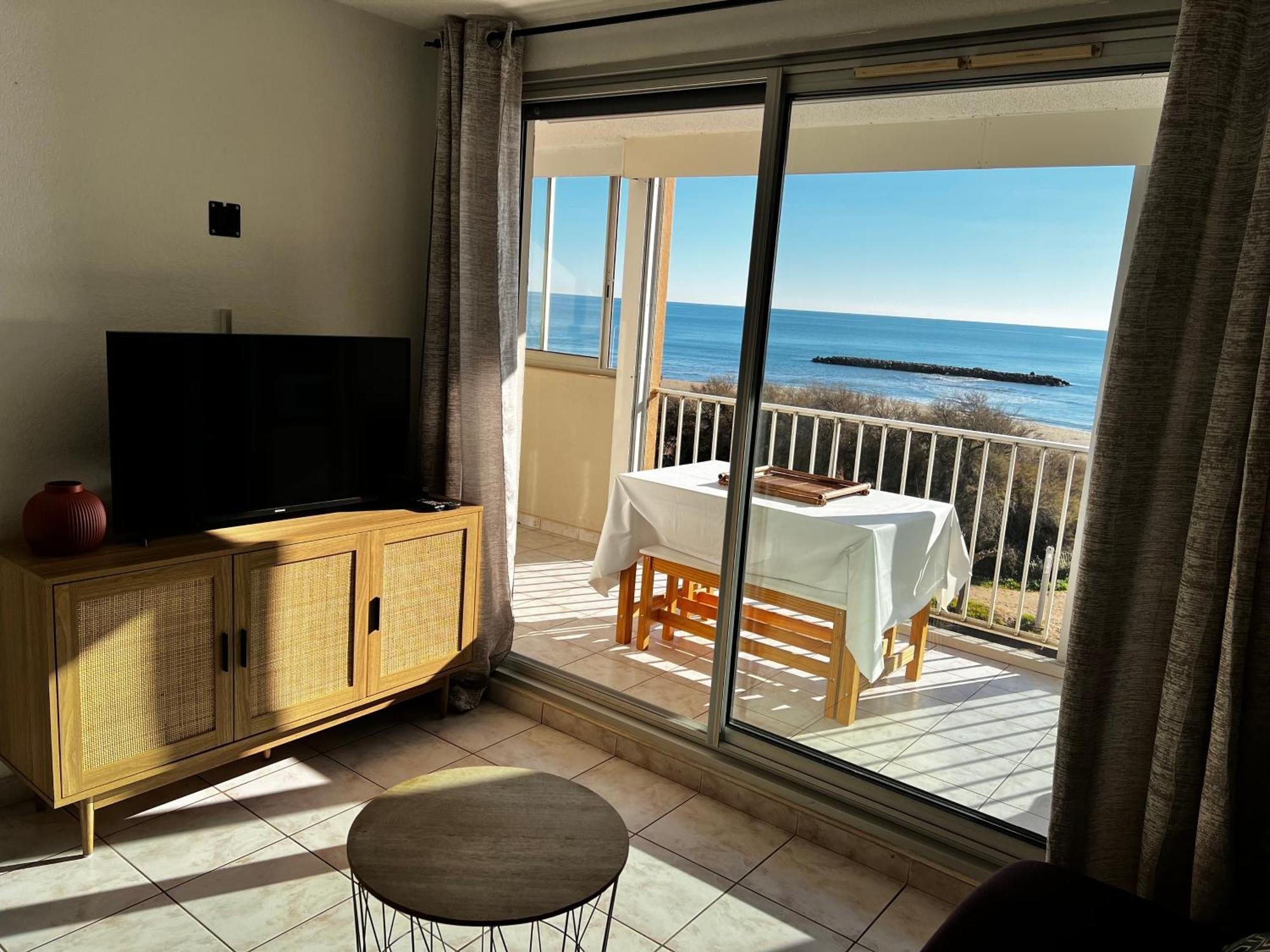 Appartement Vue Mer Valras Plage Valras-Plage Exterior foto