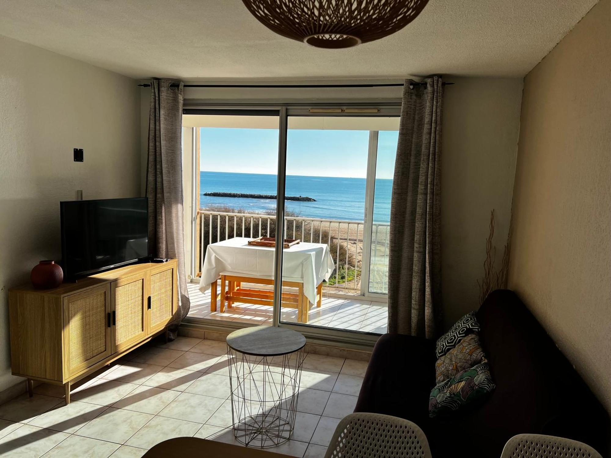 Appartement Vue Mer Valras Plage Valras-Plage Exterior foto